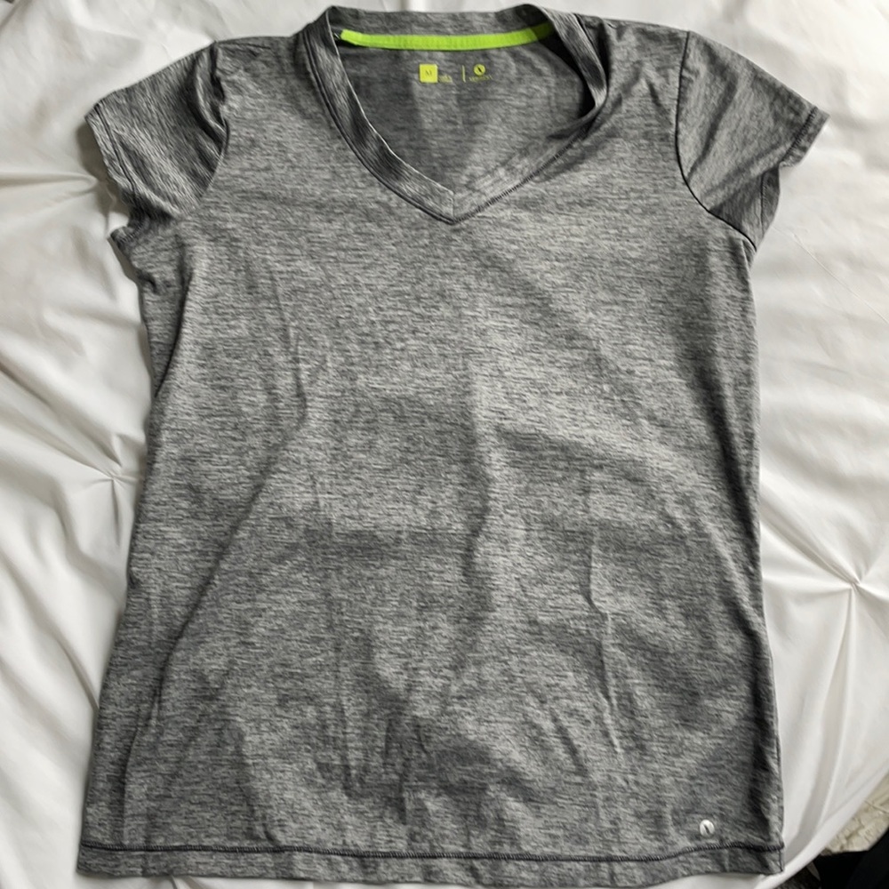Grey athletic shirt